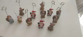 Segnaposti Natalizi Angioletti e Babbo Natale