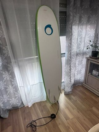 Tabla surf corchopan con leash