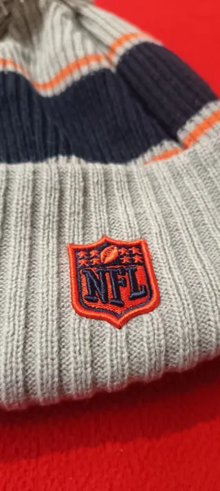 Gorro NFL Chicago Bears Gris y Naranja