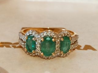 Anillo de oro de 18 kilates de Galería del colecc