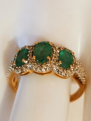 Anillo de oro de 18 kilates de Galería del colecc