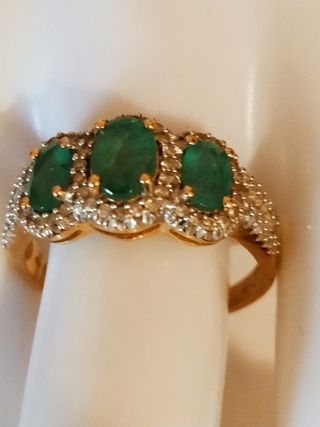 Anillo de oro de 18 kilates de Galería del colecc