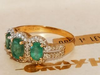 Anillo de oro de 18 kilates de Galería del colecc