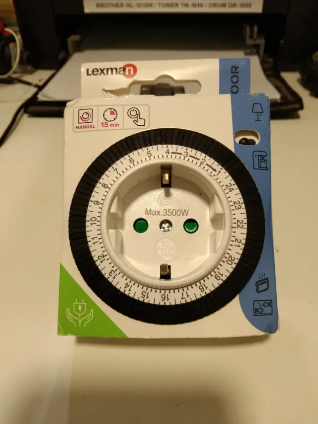 Temporizador Lexman Manual 3500W