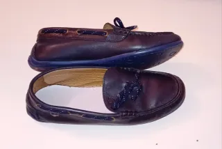 Mocasines mujer piel