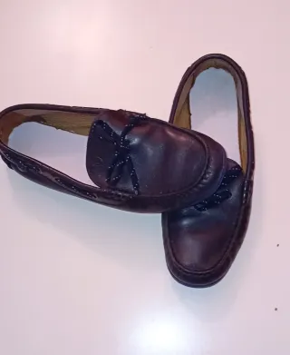 Mocasines mujer piel
