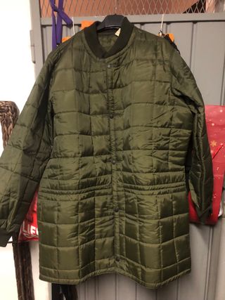 Giacca Trapuntata Invernale Verde taglia 58 L