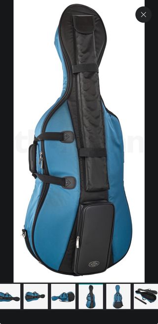 Funda violonchelo Jakob Winter azul