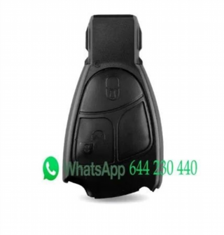 Carcasa llave 2 botones Mercedes