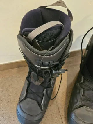 Botas de Snowboard Salomon Negras