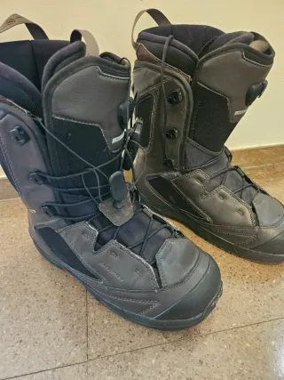 Botas de Snowboard Salomon Negras