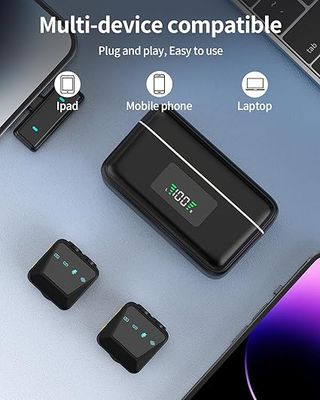 HITOZON Micro Inalambrico Solapa Reducción Ruido