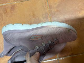 Zapatillas Skechers Mujer Rosa Talla X