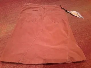 Falda Lois pana fina naranja talla 36