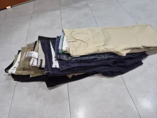 Lote de 8 Pantalones Variados hombre