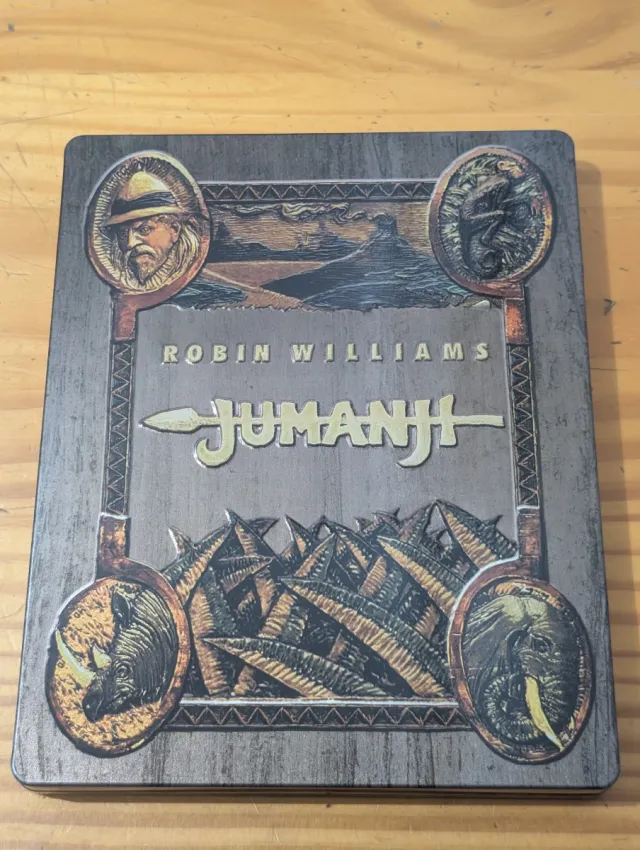 Blu-ray Jumanji Robin Williams Steelbook