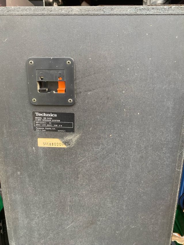 Altavoces Technics SB-3450