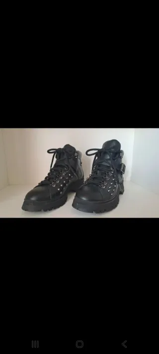 Prada Monolith Stivali Neri