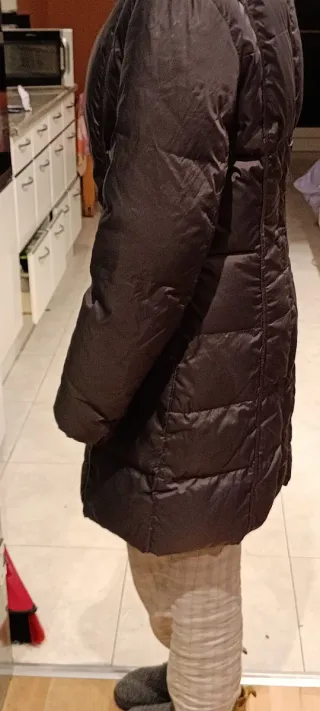 Cazadora Geox Talla M Negra. Buena calidad