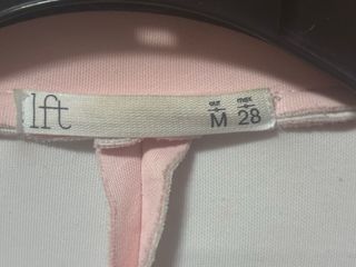 Chaqueta elegante rosa palo