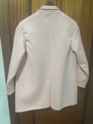 Chaqueta elegante rosa palo