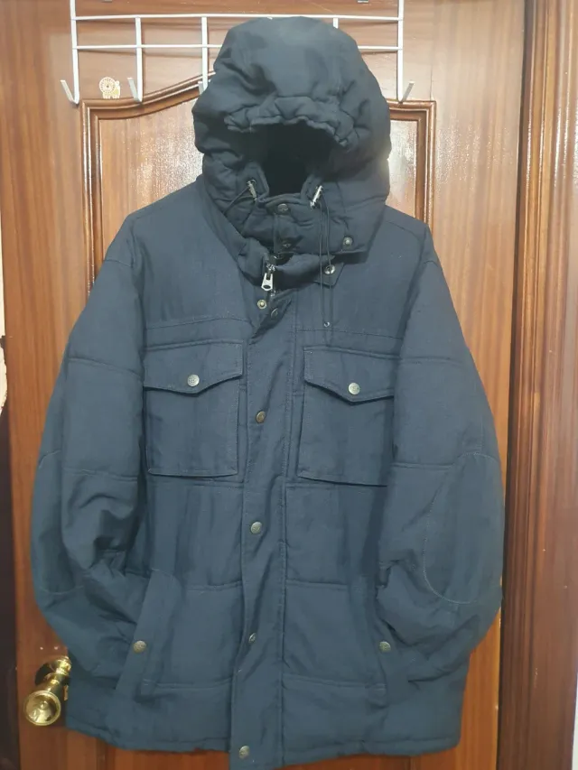 Cappotto Docker Blu Taglia XXXL