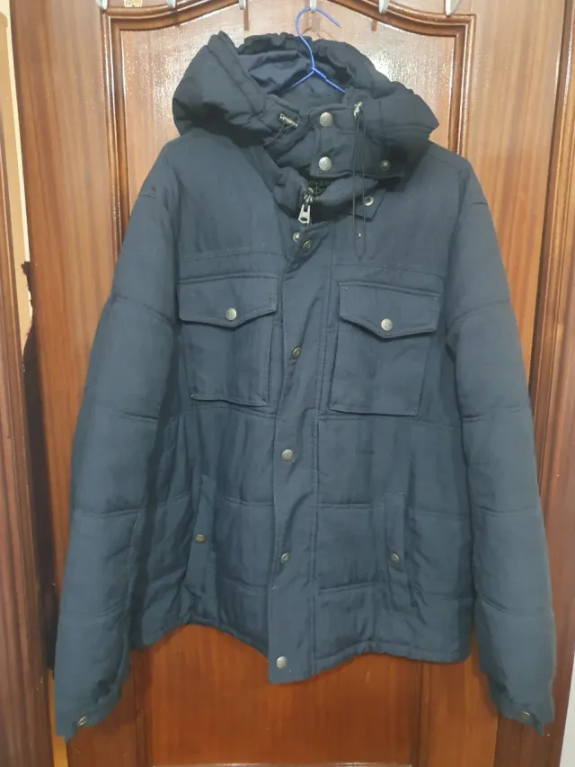 Cappotto Docker Blu Taglia XXXL