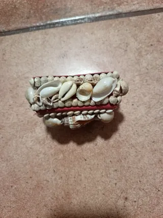 Joyero vintage conchas pequeño