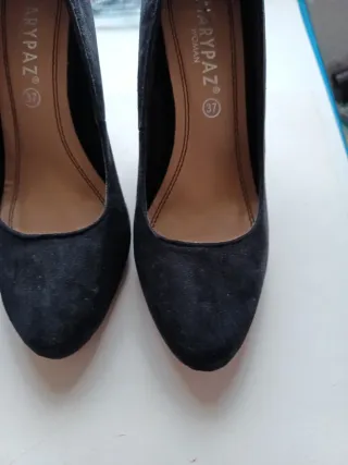 Tacones Marypaz Negros, Talla 37
