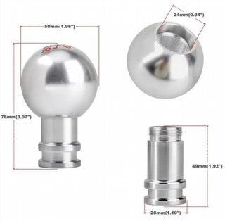 Pomo palanca cambios 5 velocidades Universal