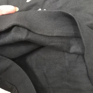 Felpa OVS donna tg S con applicazione fiori