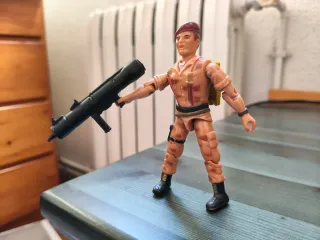 Figura Acción Lanard The Corps Hammer 1986