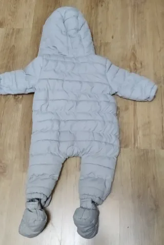 Buzo bebé niño 6-9 meses gris