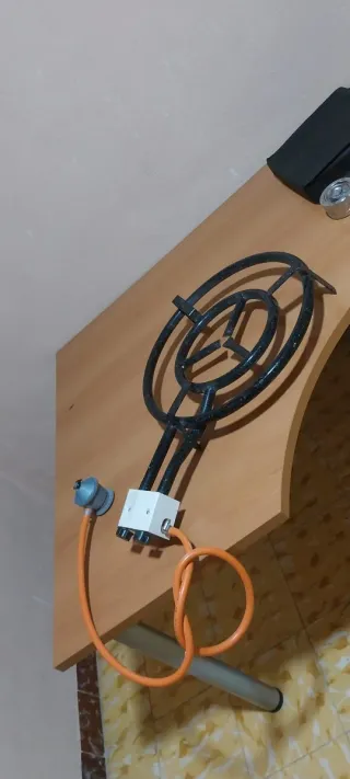 Bruciatore per paella a gas portatile