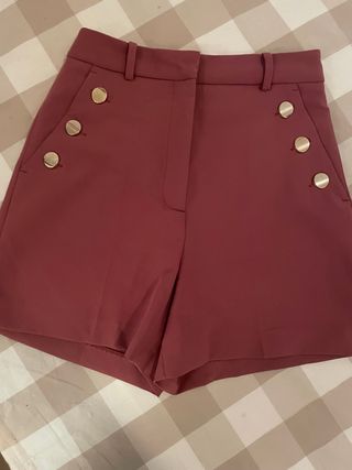 Bermuda rosa de Zara