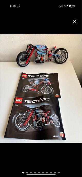 Lego Technic 42036 Moto Completa