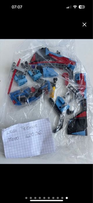 Lego Technic 42036 Moto Completa