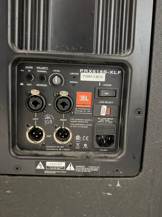 Equipo Sonido JBL PRX Serie 600