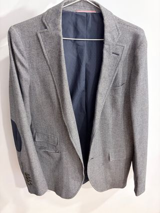 Americana El Ganso Azul Gris Talla 50