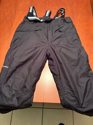 Pantalones Nieve Wedze 300 Tirantes Talla XL