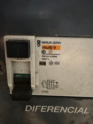 Cuadro Eléctrico 32A 380V EN MALETA RACK