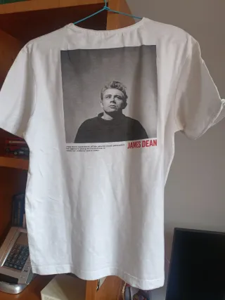 CAMISETA BLANCA T.L ZARA