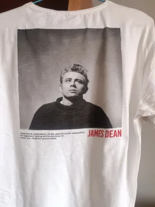 CAMISETA BLANCA T.L ZARA