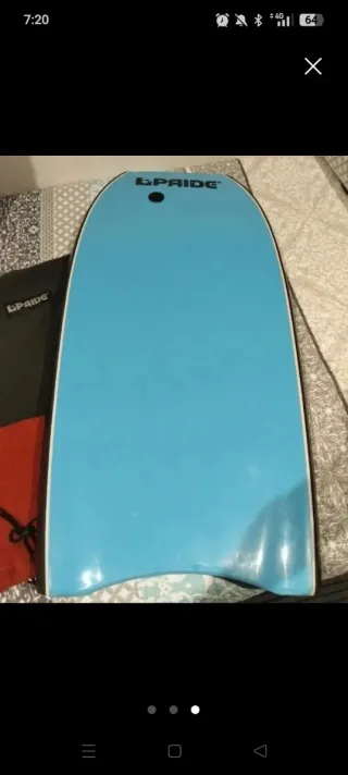 Tabla Bodyboard Azul con Funda