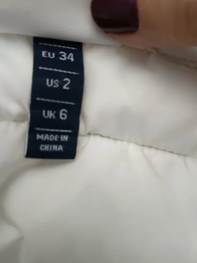 Chaqueta Ellesse Blanca Talla S Mujer