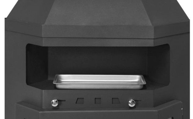 Estufa de leña  esquina 10.6Kw Nueva ESL246008GRA