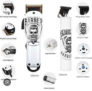 Máquina Cortapelo Bestbomg Barber Shop Skull