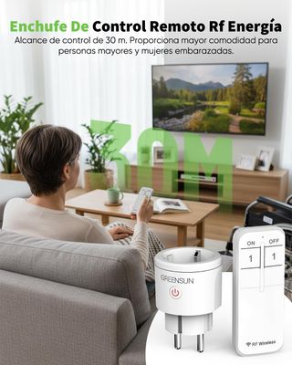 GreenSun Mini Control de Enchufe Inteligente