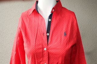 Camisa Polo Ralph Lauren Roja Talla XS