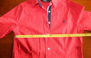 Camisa Polo Ralph Lauren Roja Talla XS
